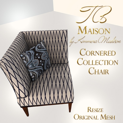 TB Maison Corner Collection Chair