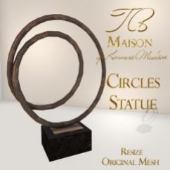 TB Maison Circles Statue AD