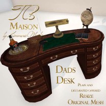 TB Maison Dads Desk AD 1024