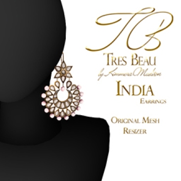 Tres Beau India Earrings AD 256